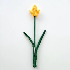 CJ Hendry Plush Flower - Yellow Tulip